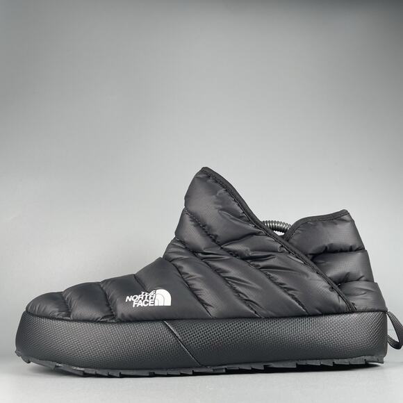 The North Face ThermoBall Traction Bootie Women’s 10 Black Slip On Chukka Boots - Picture 1 of 9